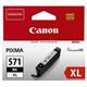 137627 Canon0331C001 Blekk CANON CLI-571XL BK sort 